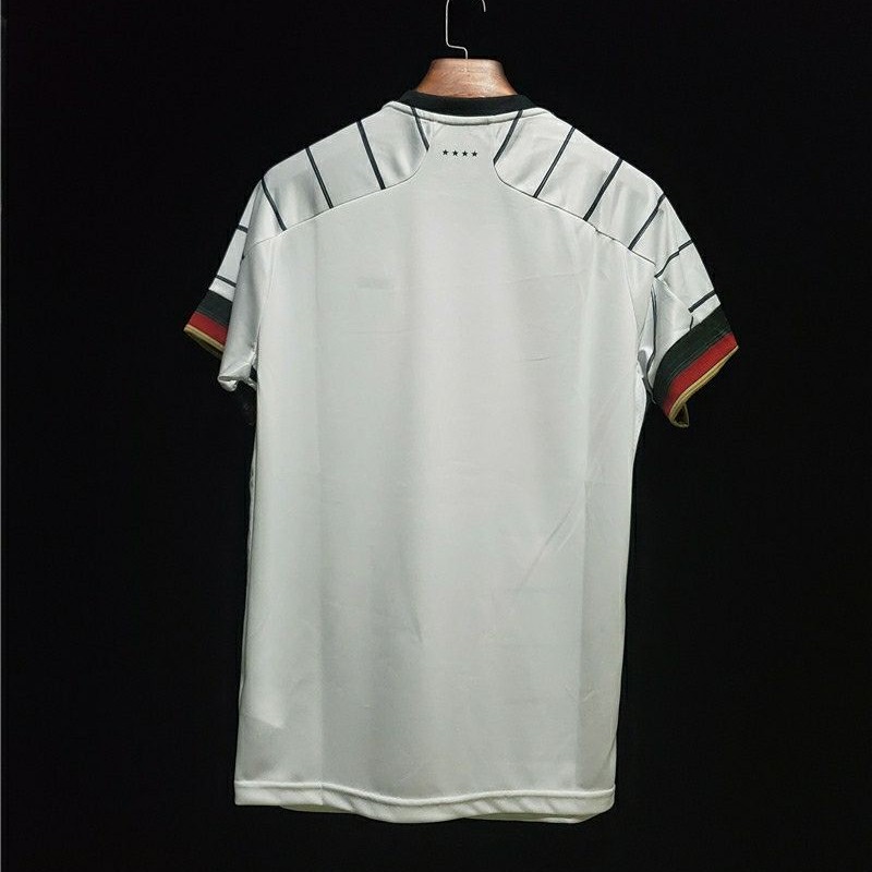 JERSEY JERMAN HOME 2021 EURO FULL PATCH TERBARU PUTIH KUALITAS IMPOR JAMINAN TERBAIK