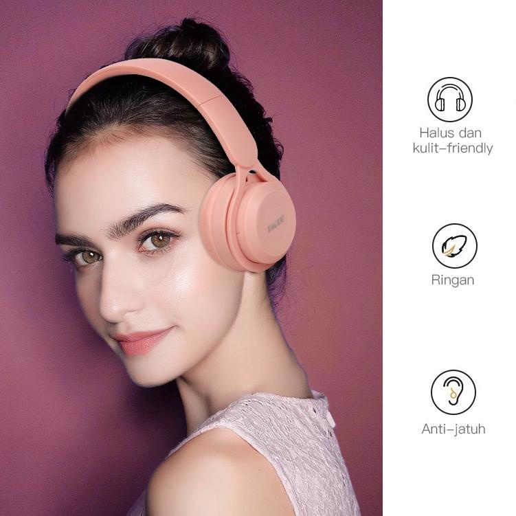 Serbuuuu.. (New) TACOO Headphone Wireless Bluetooth Erpone Hi-Fi Sound Stereo Deep Bass All Color Va