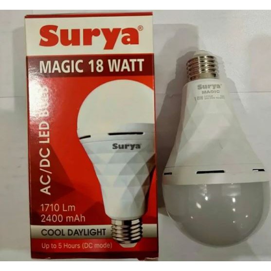 Lampu LED emergency Surya Magic tetap nyala saat PLN padam