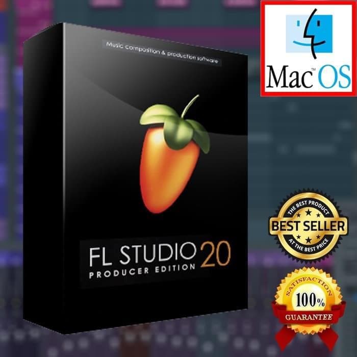 FL Studio 20 Producer Edition MAC OS X Full Versi DVD Software