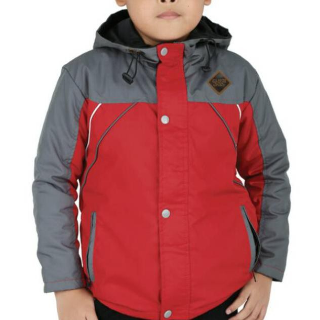 Sale Jaket Anak Cowok Hoodie Anak Laki Laki Usia Umur 8 9 10 11 12 Tahun Warna Merah Abu Murah Shopee Indonesia