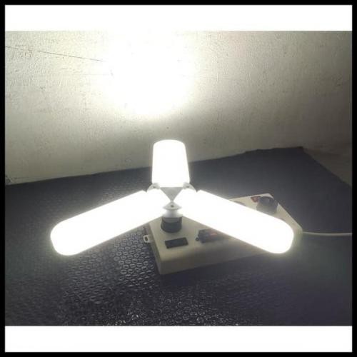 Fan blade  Bohlam Lampu Kipas Led 45 Watt Model Kipas Bisa Lipat Bergaransi