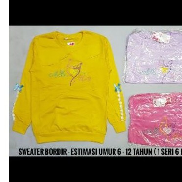 sweater renda bordir