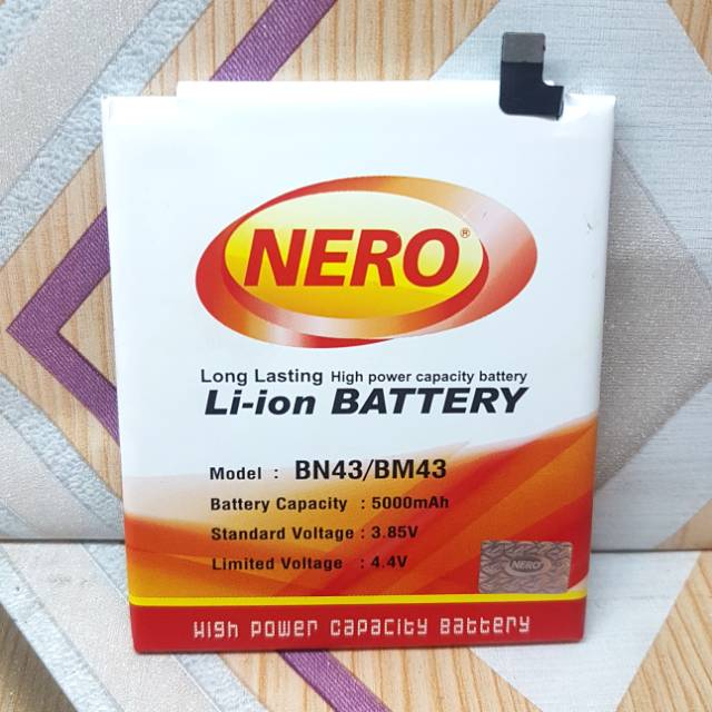 BATERAI DOUBLE POWER REDMI NOTE 4X