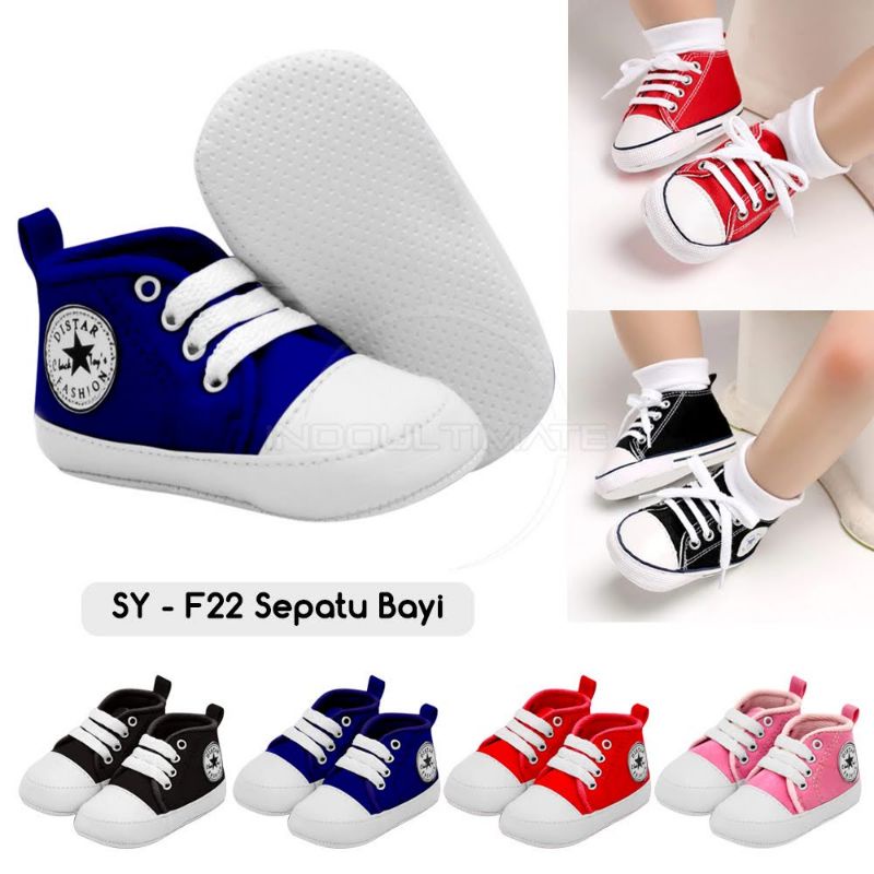 Sepatu Bayi Sneakers Prewalker 0-12 Bulan Sepatu Anak Sneakers Sepatu Bayi Sneakers Unisex