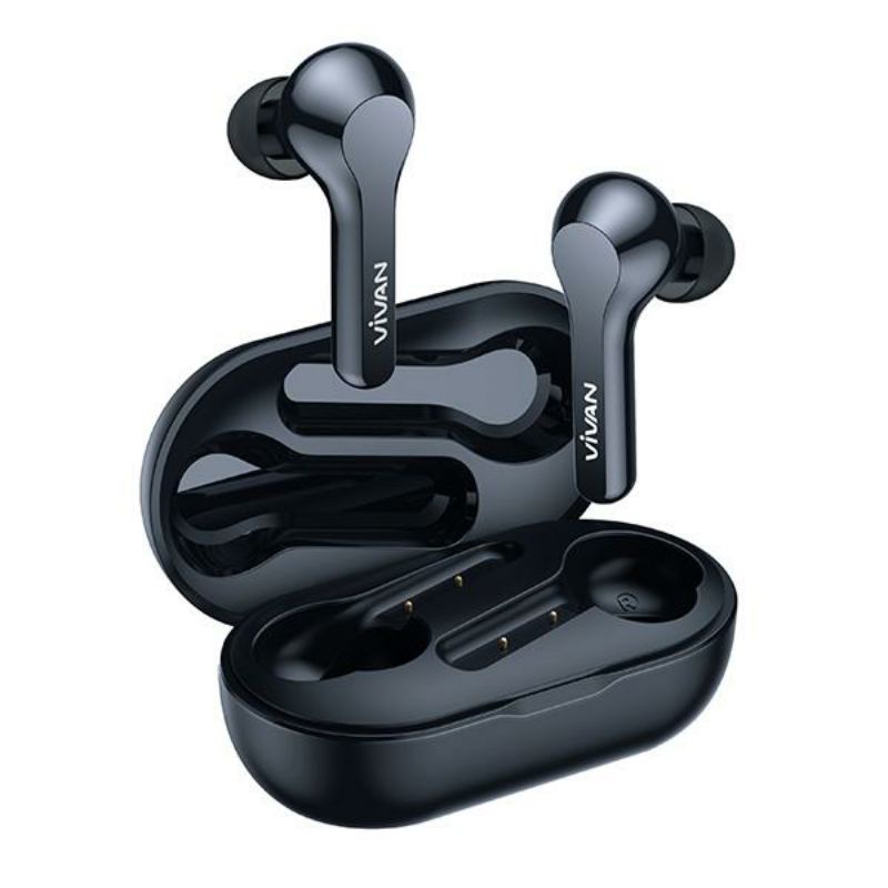 VIVAN Liberty T200 TWS Bluetooth 5.0 Wireless Earphone Blue