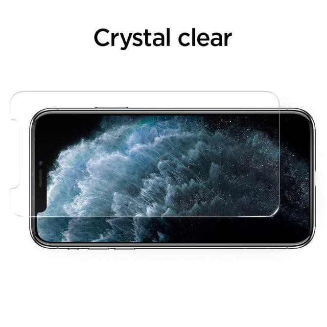 GBQV TEMPERED GLASS IPHONE 11 / PRO / MAX / XS MAX XS XR SPIGEN ALIGNMASTER - 11 PRO MAX, PRIVACY