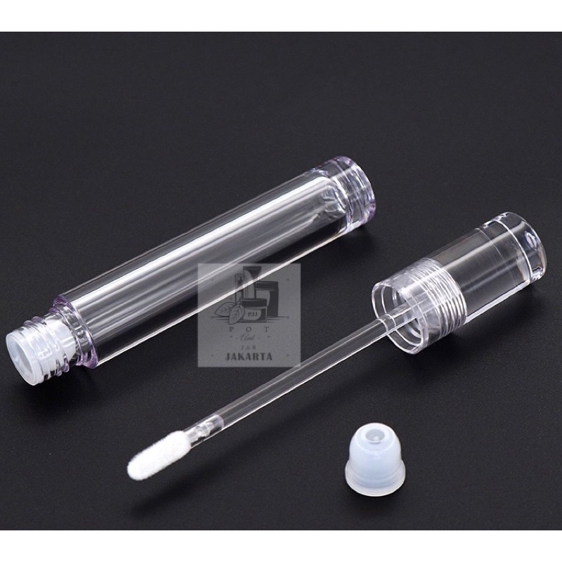 4ml Botol Kosong Lip Gloss Full Transparan/lip cream/lipgloss/travel bottle