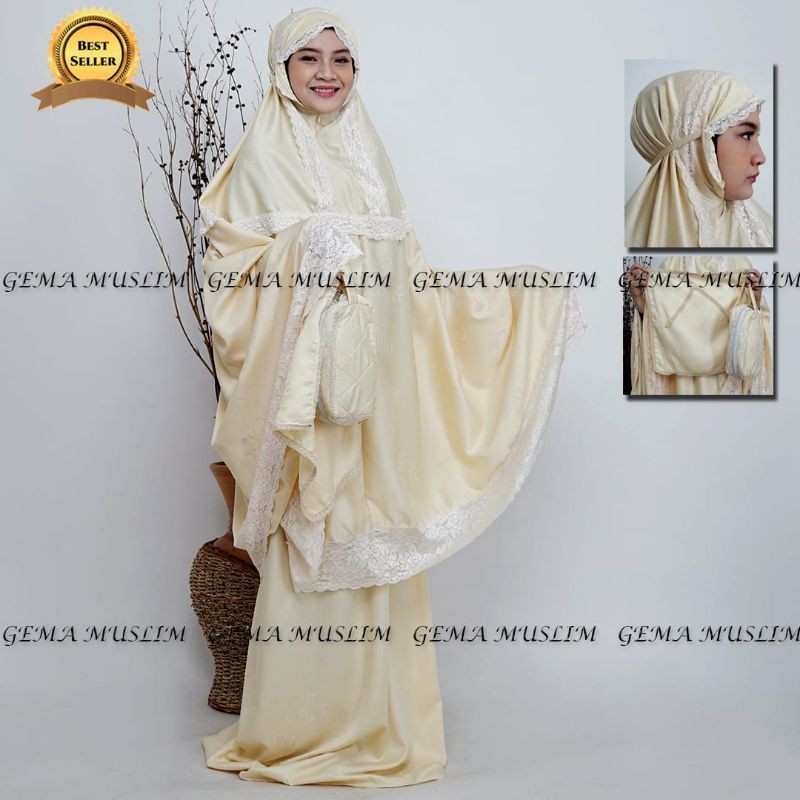 Mukena 2 in 1 Motif Dan Warna Random