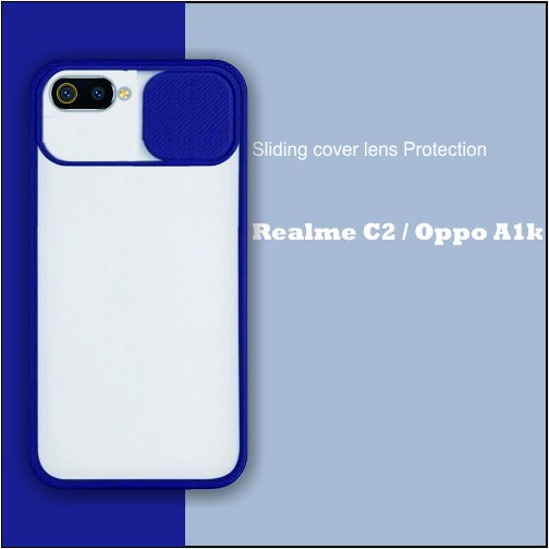 Votre Slide Case Clear Protaction Camera Lens For Realme C2 / C3 / C11 / OPPO A1k