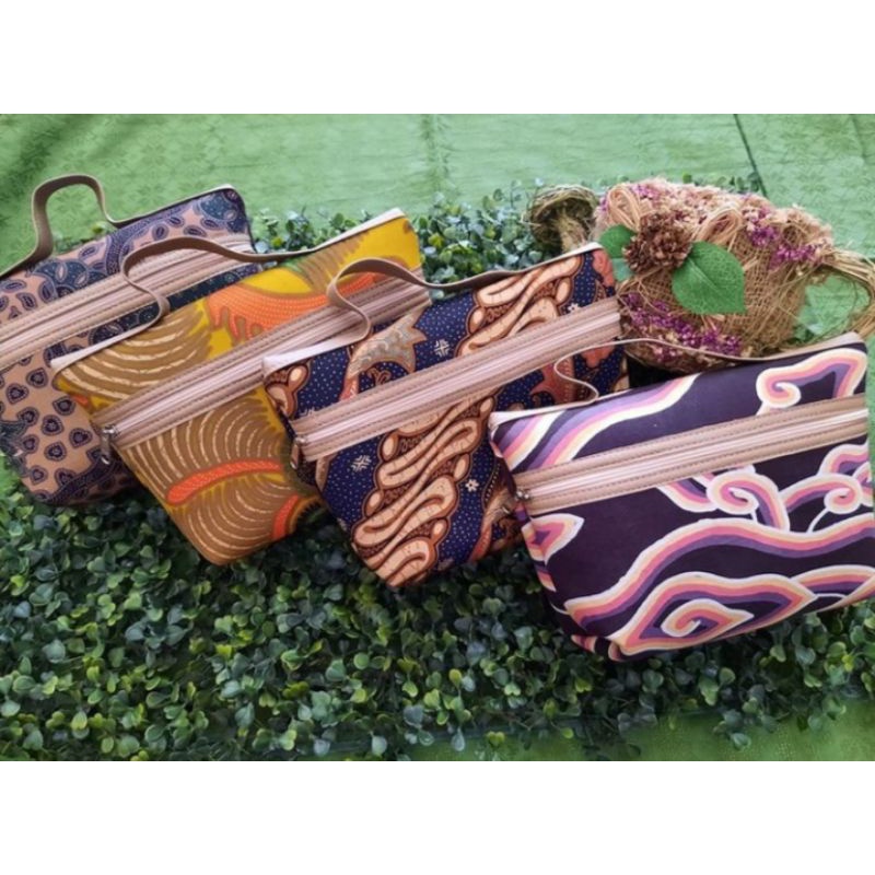 Dompet Batik Souvenir Pernikahan Pouch Batik