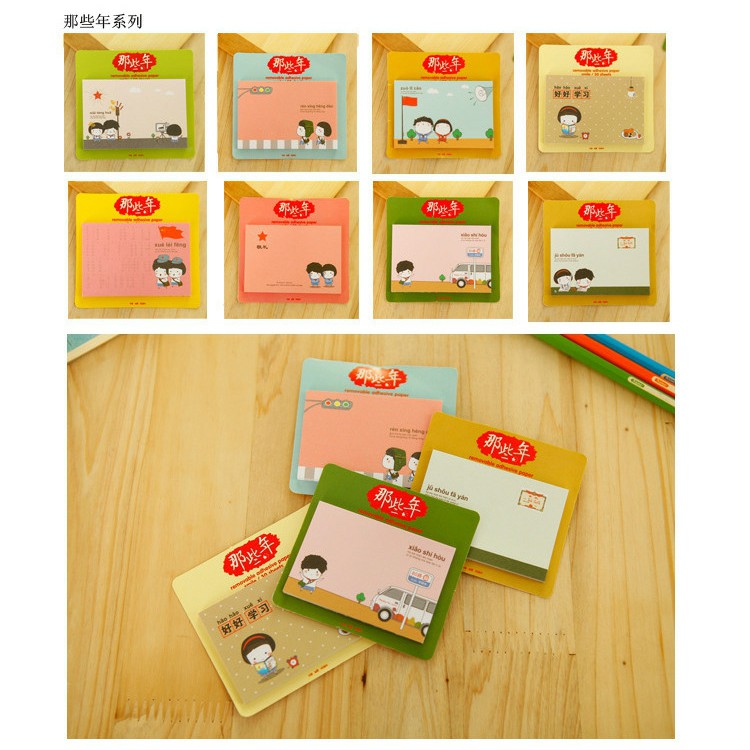 Cute Sticky Notes Lucu Karakter Kartun Note Mini Memo Paper Kertas Unik Murah-6