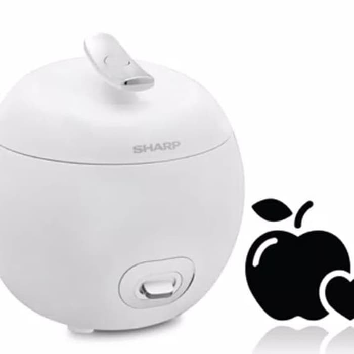 Apple Rice Cooker 3 in 1 / cooker unik bentuk apel / Sharp KS-P8MY-WH