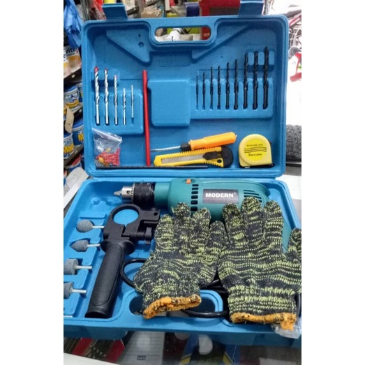 Bor listrik moderen 13mm beton