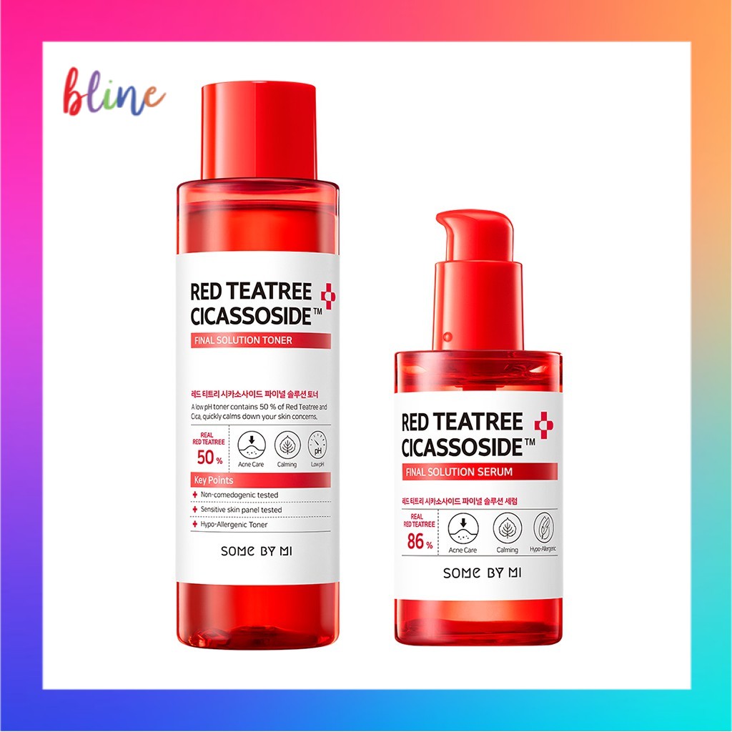 SOMEBYMI RED TEATREE TONER + RED TEATREE SERUM