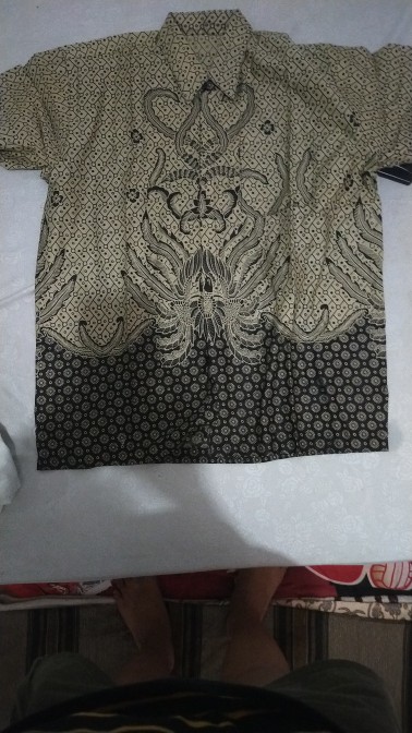 ( Promo Cod / Bisa Pisah ) Maura Couple - Sania Ruffle Batik Couple - M L Xl Xxl