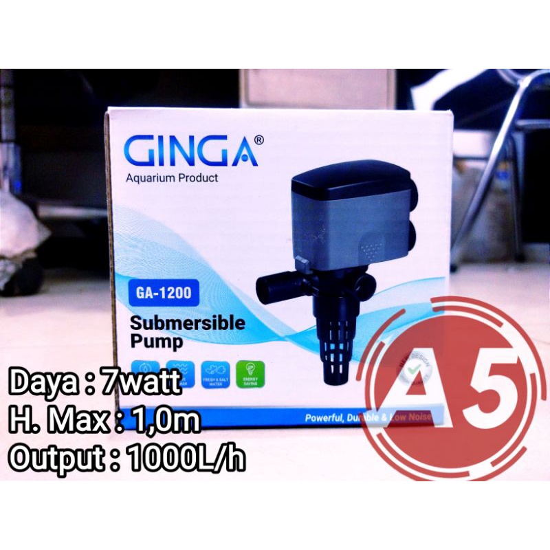 PROMO POMPA AQUARIUM GINGA GA 1200