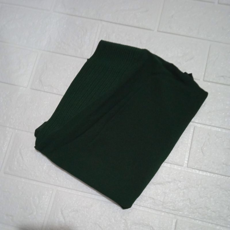 Khimar Syafaluma ori Anqueela Hijab [] syalum-Hijau botol