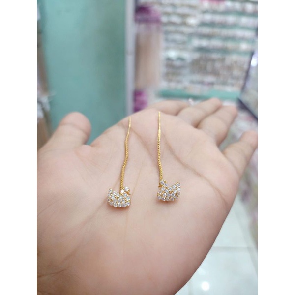 ANTING ANGSA PERMATA ZIRCON