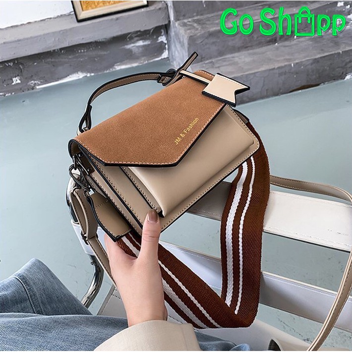 Tas Selempang Wanita Terbaru 2 Tali JM Fashion Bahan Kulit PU Premium - Tas Fashion Korea [SL51]