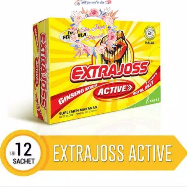 

EXTRA JOSS ACTIVE PER PACK (isi 12 sachet)