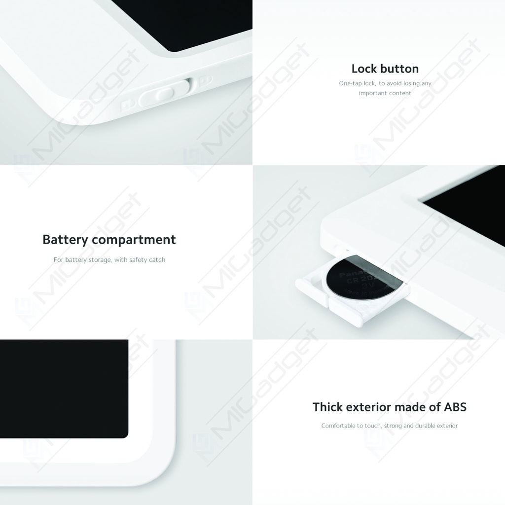 Xiaomi Mi LCD Writing Tablet 13.5&quot; - Tablet Anak Gambar 1 Warna