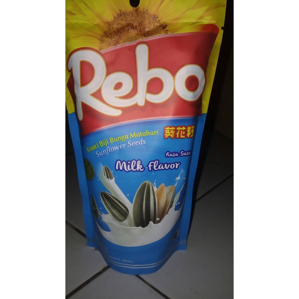 

kuaci Rebo milk 150 gr