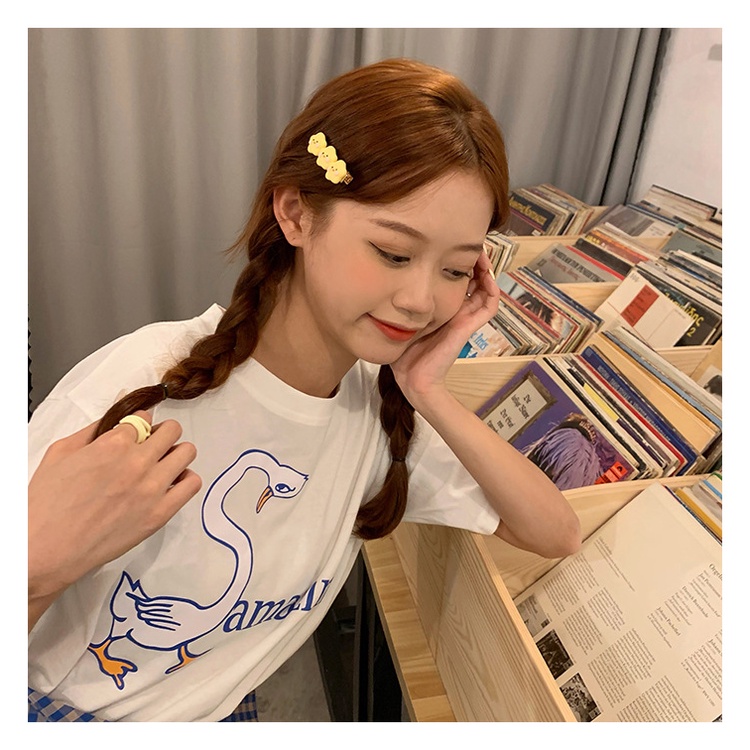 Women Korean INS Style Hair Clip / Girls Carton Star Hairpin