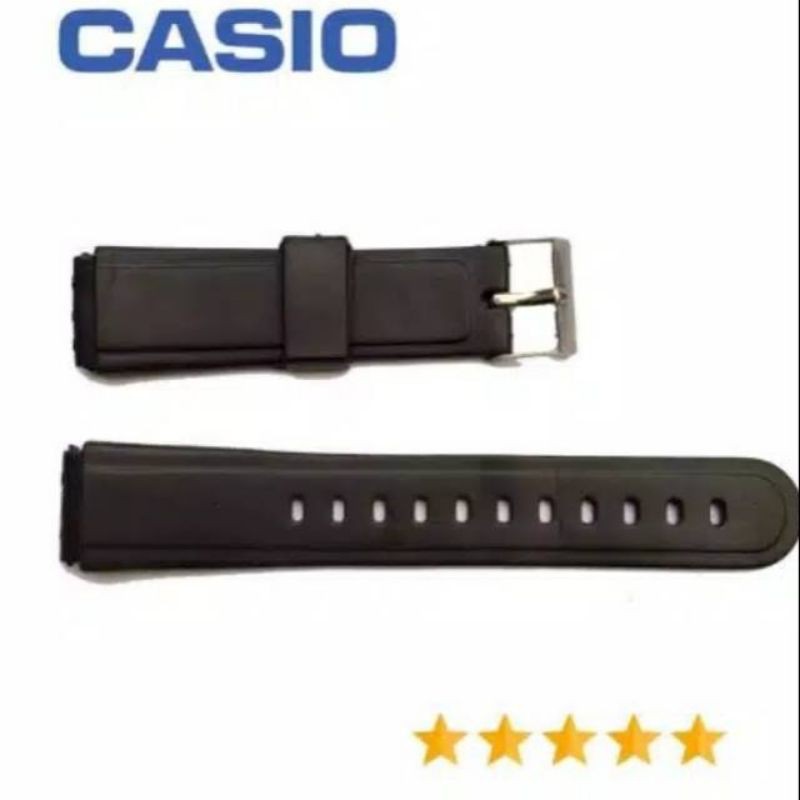 Strap Tali Jam Casio AW34 AW-34 AW 34 Free Pen Warma Hitam