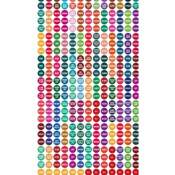 

VUHR Stiker OIL Young Living Indonesia komplit 350pcs ewwh737