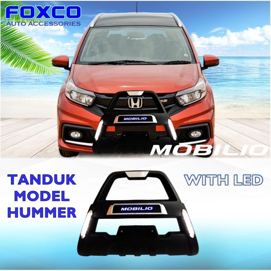 Tanduk Depan / Variasi Bumper Depan FOXCO Mobil Mobilio