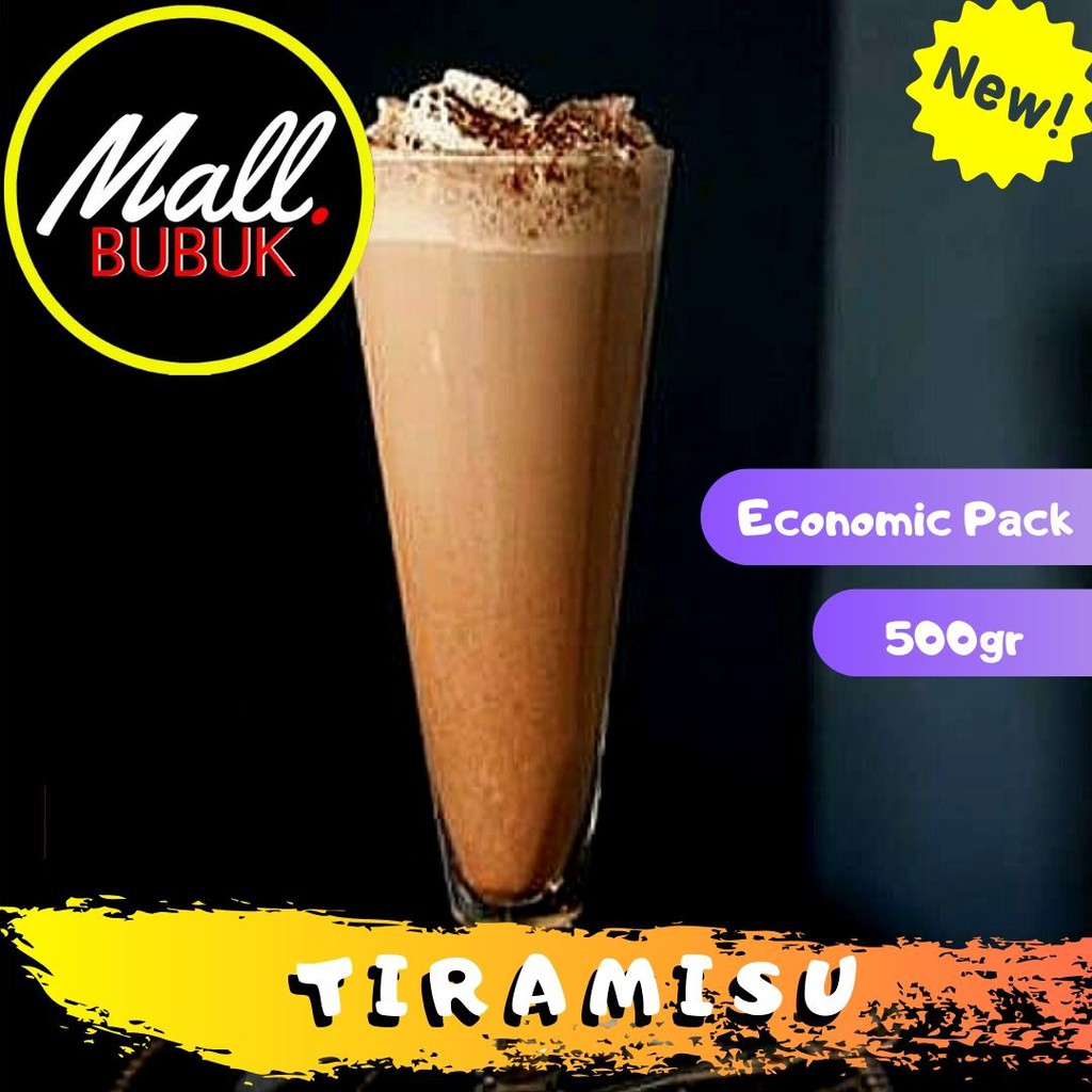 

500 GRAM - Bubuk TIRAMISU 500gr - Bubuk Minuman TIRAMISU 500gr - TIRAMISU Powder 500gr