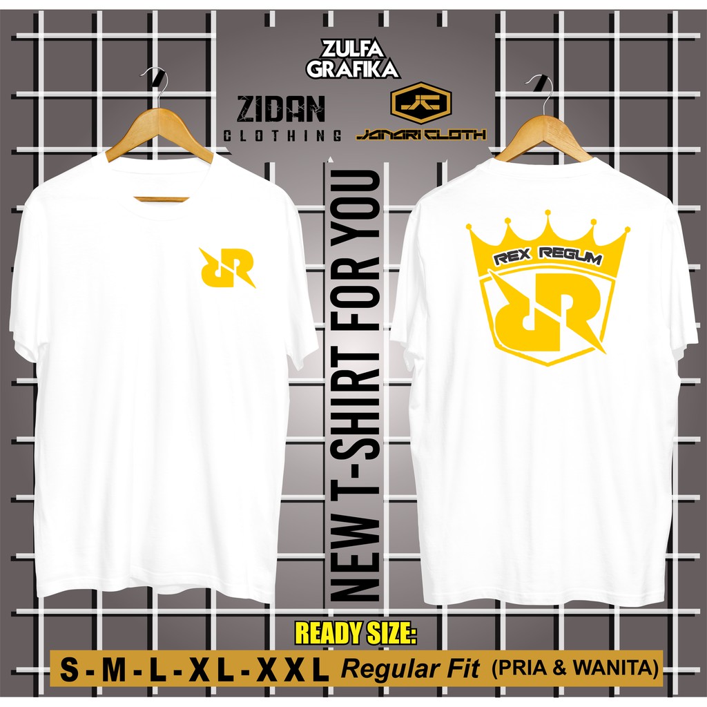 kaos RRQ kaos game logo RRQ original