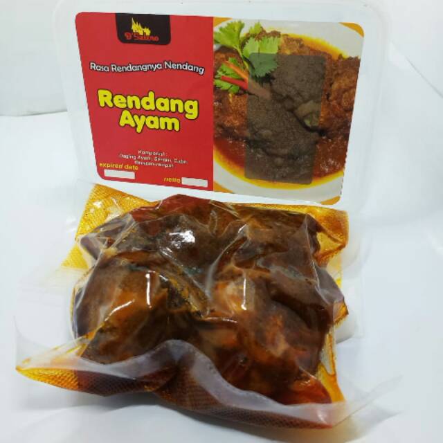 

rendang ayam 500 gr