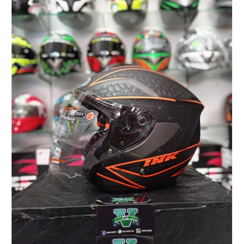 HELM INK DINAMIC #2 gm DOFF / ORANGE FLO