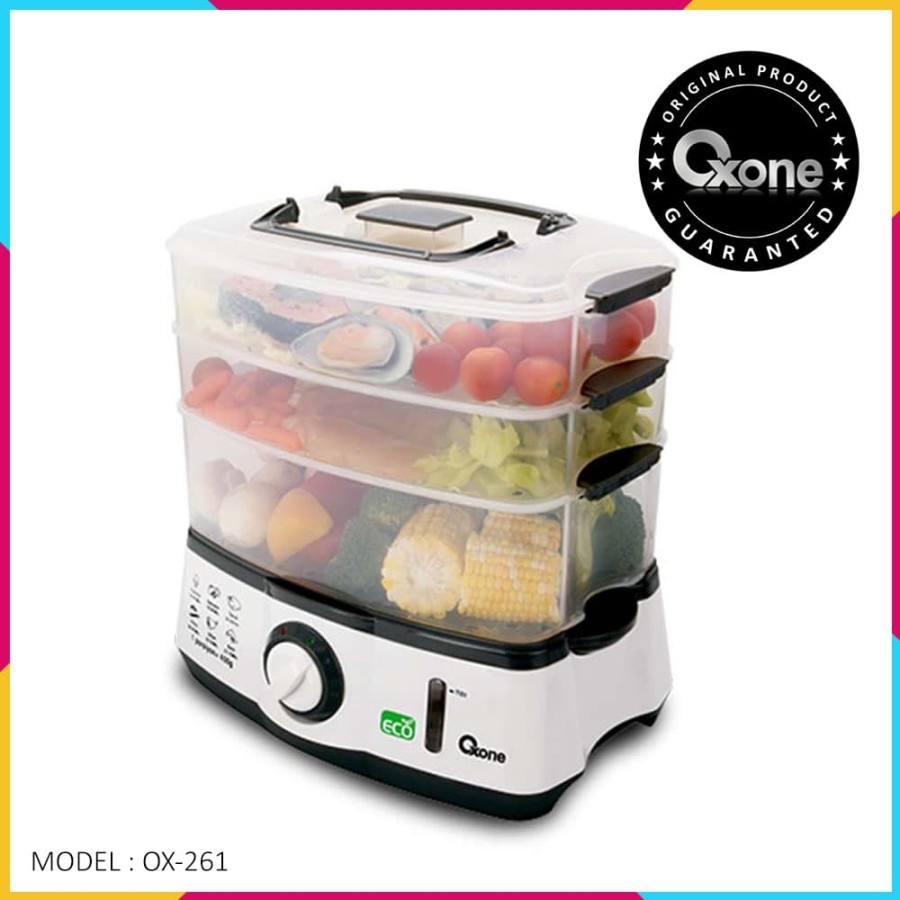 [BD] Oxone OX-261 Eco Food Steamer 600W