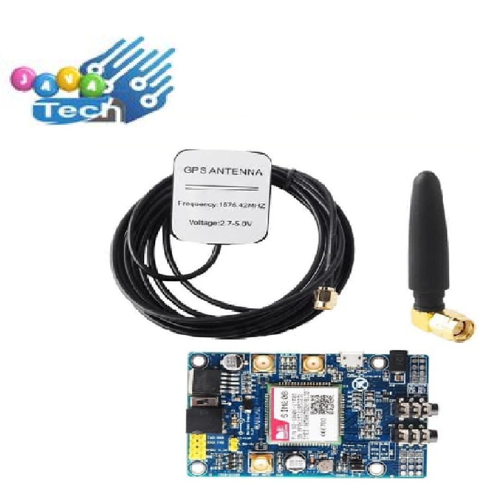 SIM808 Quad Band GSM GPRS GPS Shield Module Arduino Uno Mega + Antenna