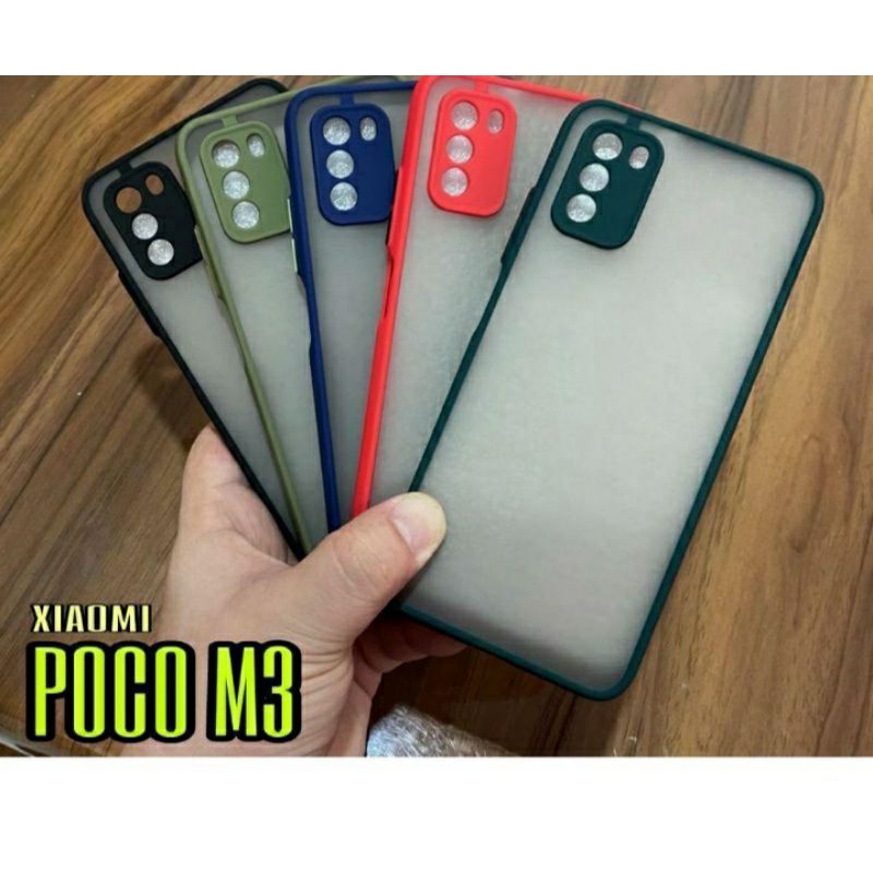 slikon/case ada pelindung camera xiomi pocco m3