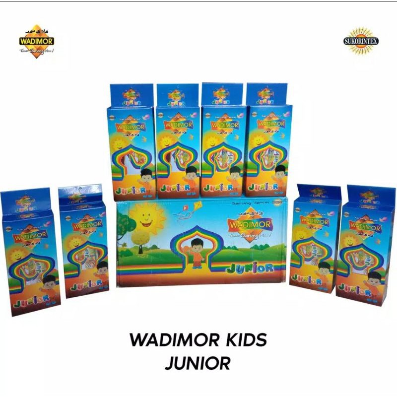 Wadimor Sarung Tenun Untuk Anak Tanggung Kids Junior