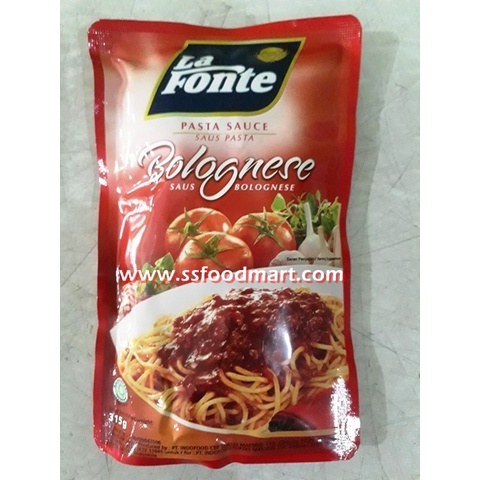 

La Fonte Bolognese Saus Pasta 315 gr