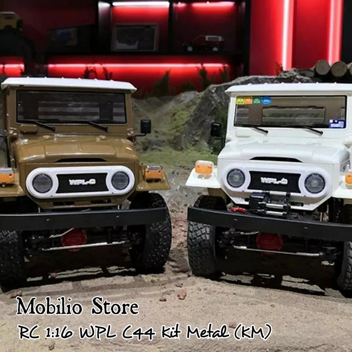 RC Cars - WPL 1:16 C44 C 44 KM Kit Metal Off Road Racing - N1