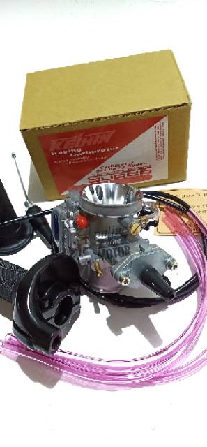 Karburator pwk 28mm sudco plus gaspontan polos sepaket racing semua motor settingan mudah