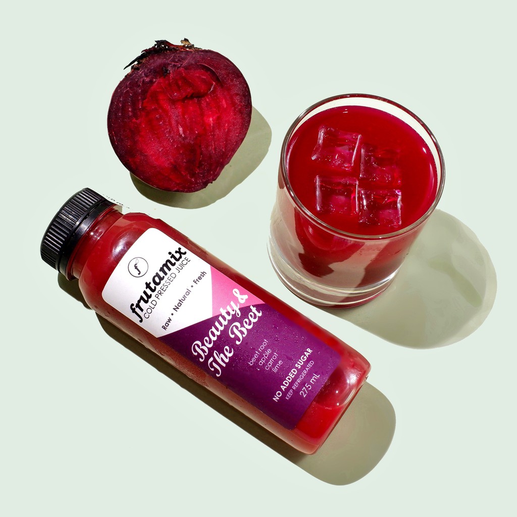 

FRUTAMIX - Beauty and The Beet Cold Pressed Juice / Detox / Detoks / Jus / Keto / Diet / Asi Booster