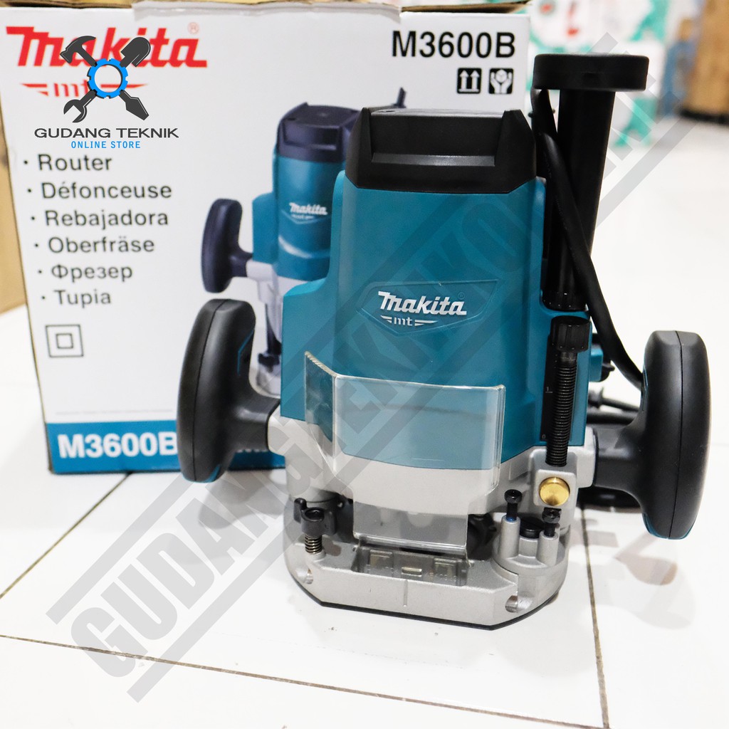 Makita M3600B / Mesin Profil Kayu 12mm Makita M 3600B - Mesin Router Makita