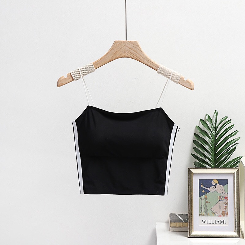 Bingshi Oil Lukisan Gadis Serbaguna Seksi -The -The -Shoulder Back BekWanita Cantik Wanita Rompi Tab