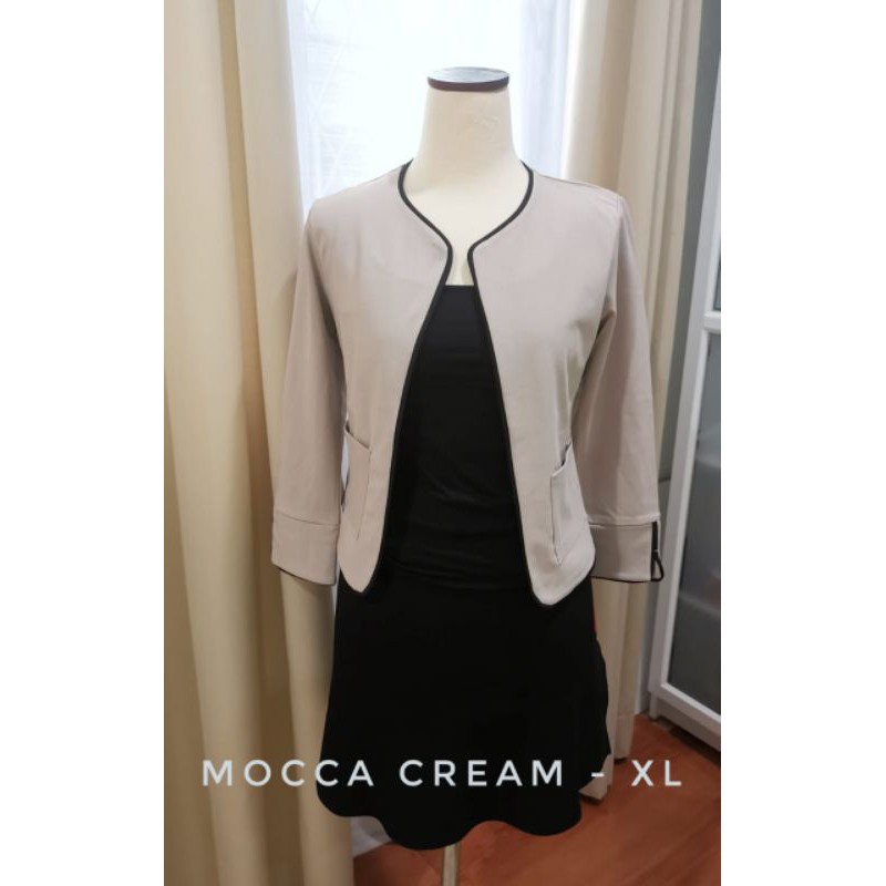 Maobli Blazer List Warna maobli all size, XL, Xxl, XXXL