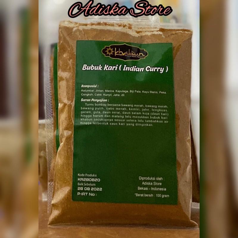 

Bubuk Kari (Indian Curry) / Kare Khabun 100 Gr Cod Dan Best Seller