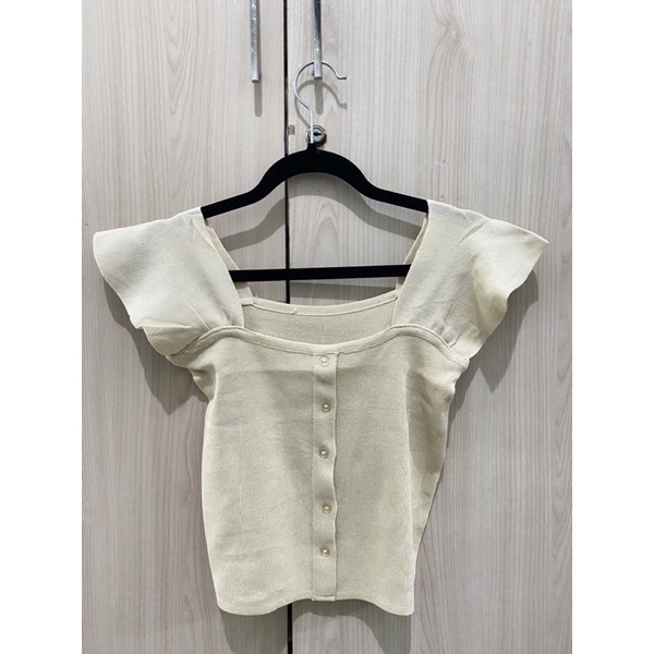 NEW atasan crop rajut | blouse rajut korea | blouse import