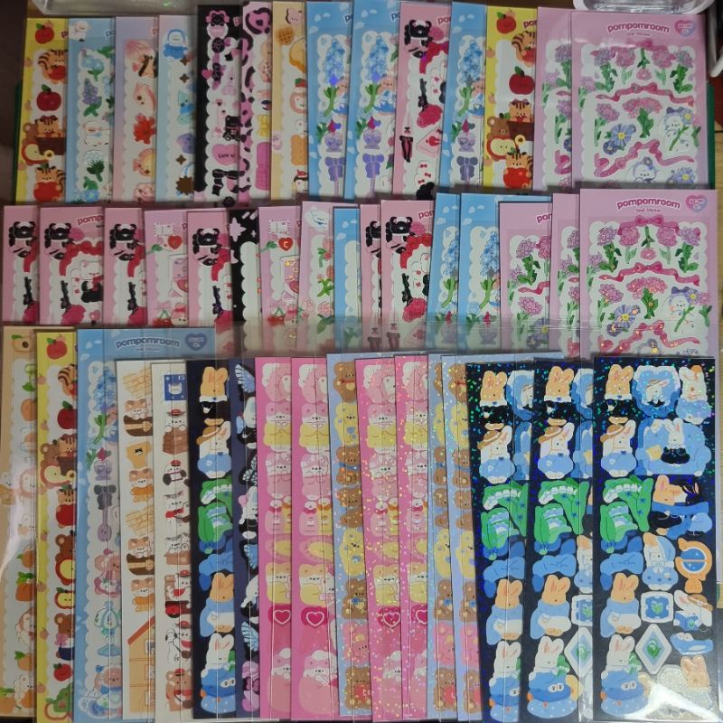 

Pelunasan Stationery Korea Sticker, Collect book and Binder