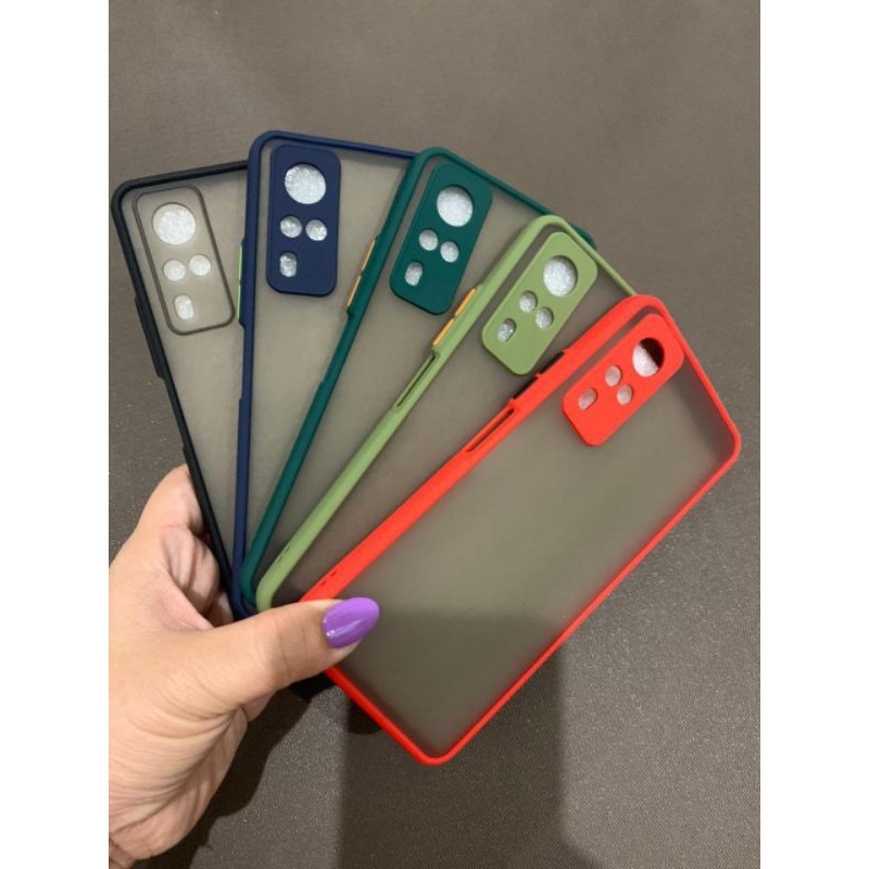 VIVO V23 5G Y75 5G V23e Y33S Y53S V21 4G V21 5G V20 2021 Y51A Y51 A CASE HARDCASE DOFF SOFT MATTE TRANSPARAN PROTECT CAMERA HARD MACARON COLOUR WARNA CASING COVER PELINDUNG KAMERA V23 e